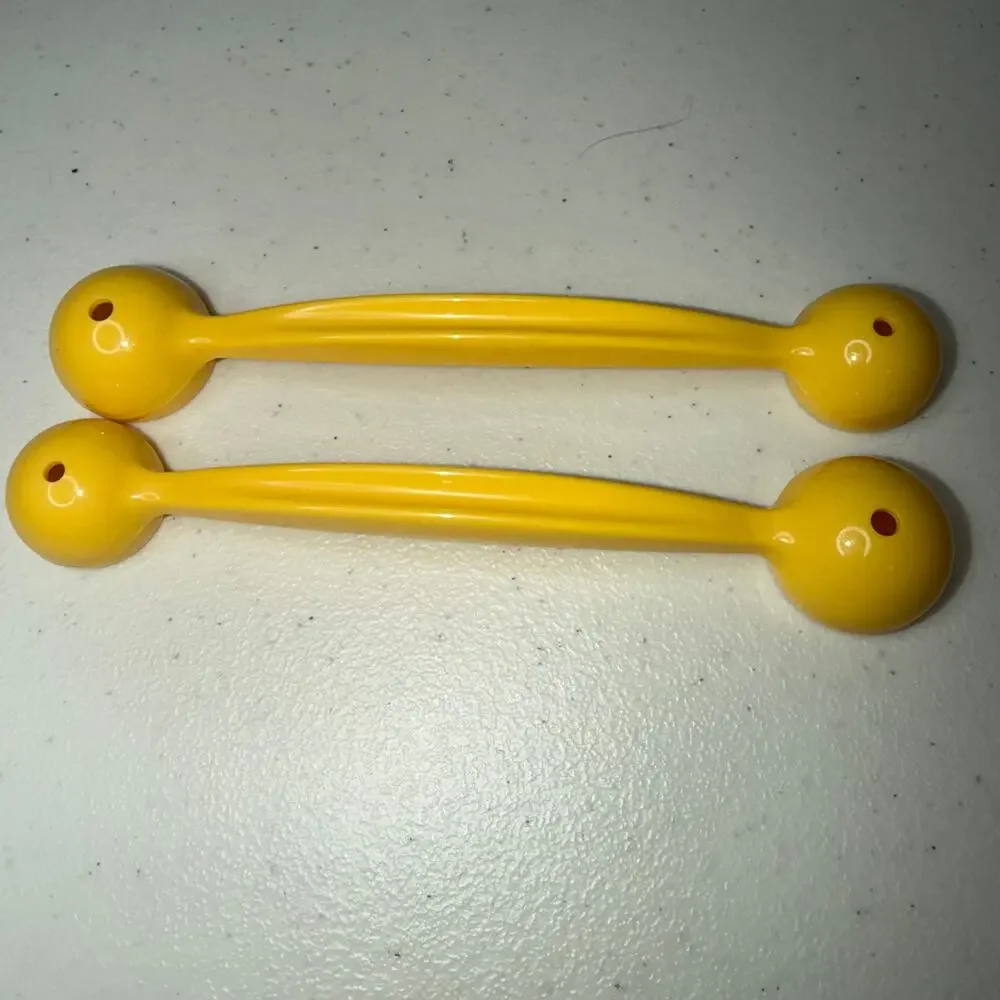 Vintage Tupperware Melon Baller Fruit Cookie Dough Scoop Yellow #1333